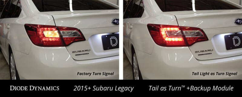 Diode Dynamics 15-19 Subaru Legacy Tail as Turn +Backup Module (USDM) Stage 1 thumbnail 7