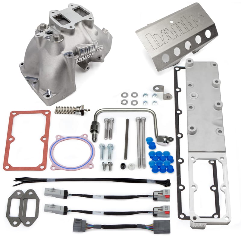 Banks Power 13-18 Ram 6.7L Monster-Ram Intake System Gen-2 w/Fuel Line - Natural w/Heater System thumbnail 4