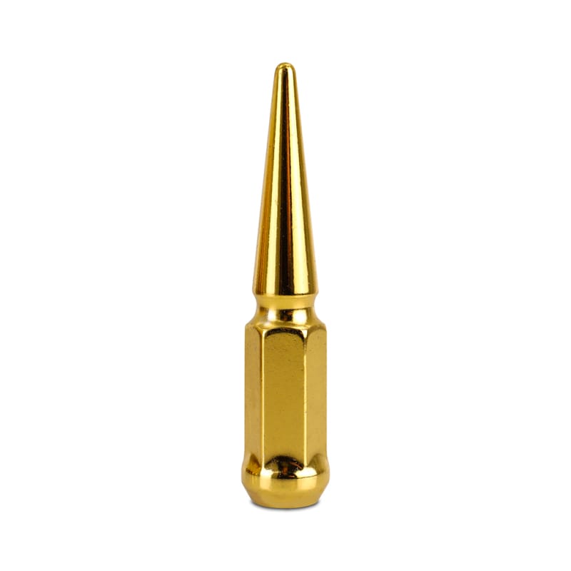 Mishimoto Mishimoto Steel Spiked Lug Nuts M14 x 1.5 24pc Set Gold thumbnail 2