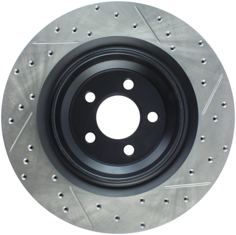 StopTech SportStop 06-09 Chrysler SRT-8 Rear Right Drilled & Slotted Rotor thumbnail 2