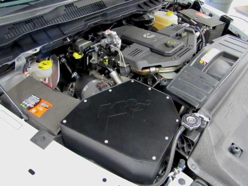 K&N 10-12 Dodge Ram 2500/3500 L6-6.7L DSL Performance Air Intake System thumbnail 2