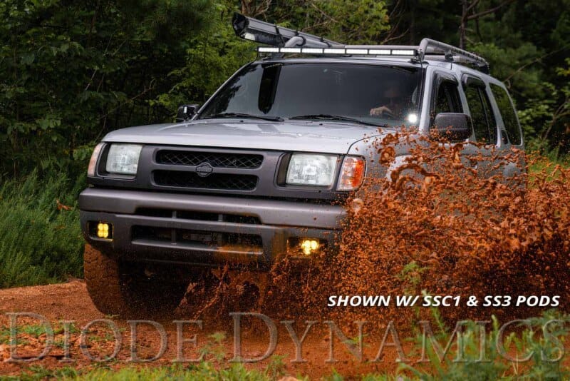 Diode Dynamics 42 In LED Light Bar Single Row Straight Clear Combo Each Stage Series thumbnail 5