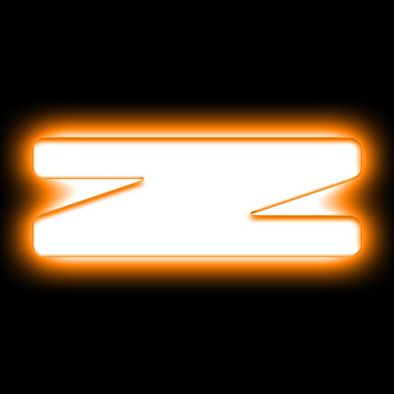 ORACLE Lighting Universal Illuminated LED Letter Badges - Matte Wht Surface Finish - Z - 3140-Z-005