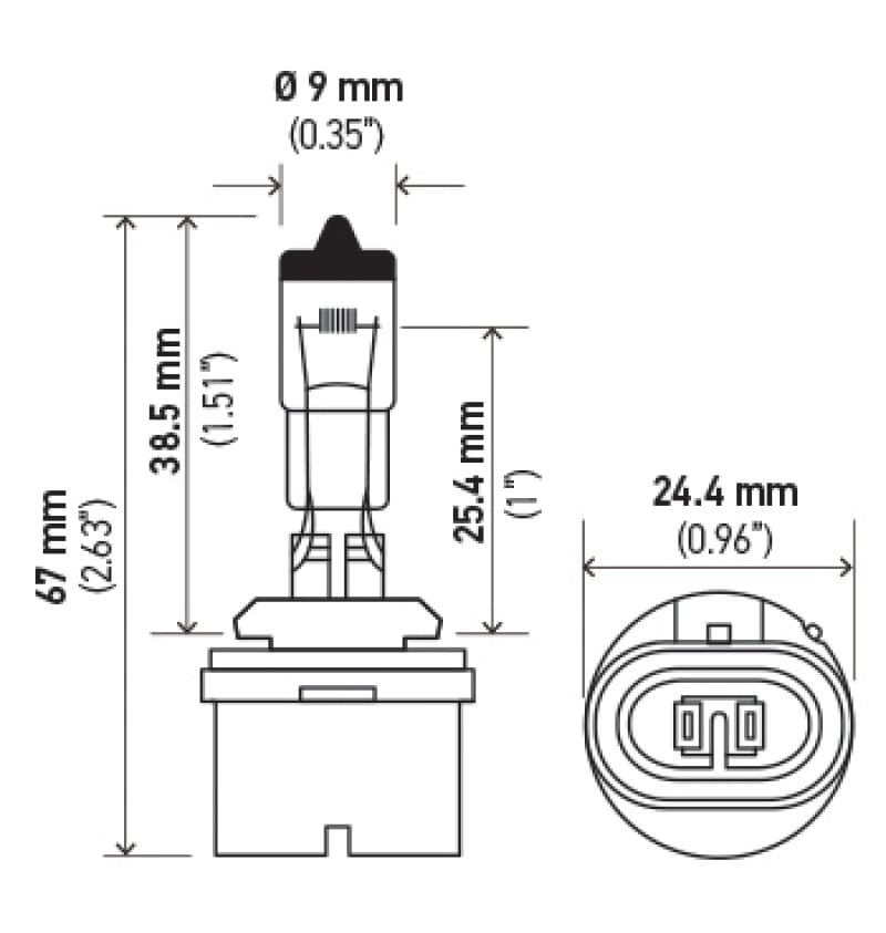 Hella Bulb 893 12V 375W Xen Wht Xb (2) thumbnail 3