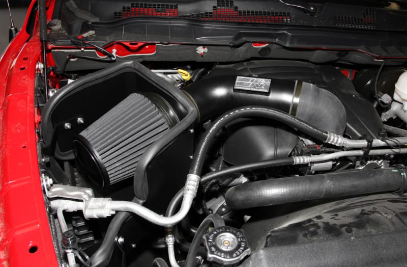 K&N 09-13 Dodge Ram 1500 Pickup 5.7L V8 / 11-13 Ram 1500 5.7L V8 Black Performance Intake Kit thumbnail 3
