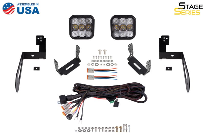 Diode Dynamics Jeep JK SS5 CrossLink Bumper Lightbar Kit Sport Driving thumbnail 8