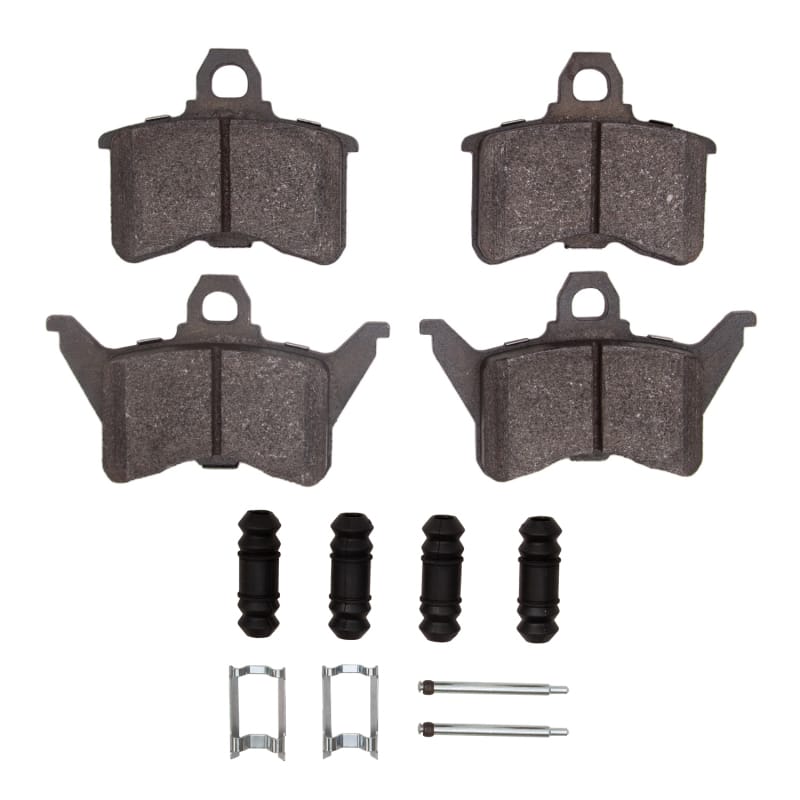 R1 88-90 Chrysler Dynasty Rear Optimum OE Pads & Hardware Kit