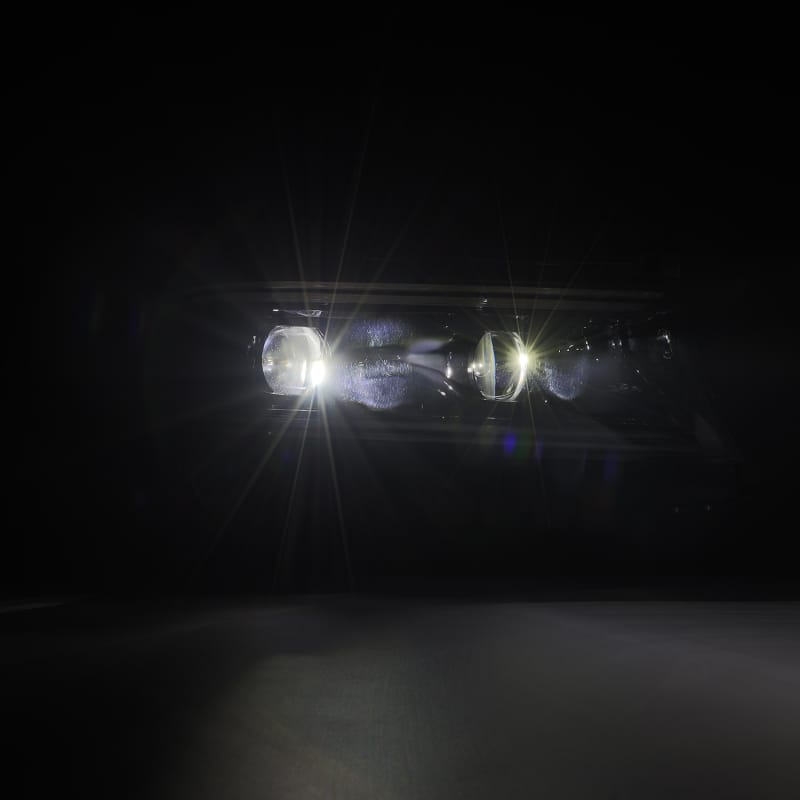 AlphaRex 15-23 Dodge Charger LUXX LED Proj Headlights Alpha-Black w/Actv Light & Seq.Sig / SB DRL thumbnail 5