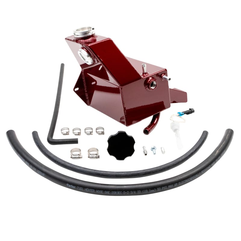 Wehrli 13-18 Dodge 6.7L Cummins OEM Placement Coolant Tank Kit - WCFab Red thumbnail 2