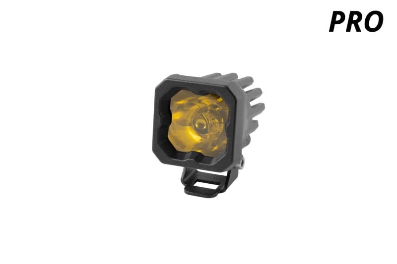 Diode Dynamics Stage Series C1 LED Pod Pro - Yellow Wide Standard ABL Each thumbnail 2