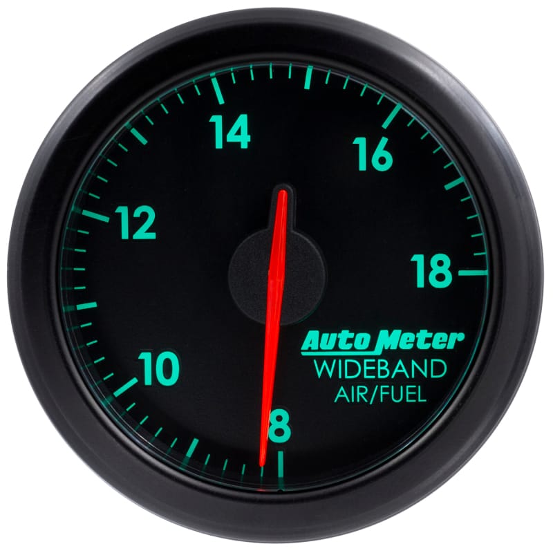 Autometer Airdrive 2-1/6in Wideband Air / Fuel Gauge 10:1-17:1 ARF Range - Black thumbnail 7