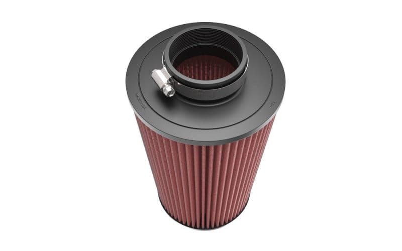K&N Universal Round Clamp-On Air Filter 3-1/2in FLG 8in B, 7in T W/STUD, 12-1/2in H