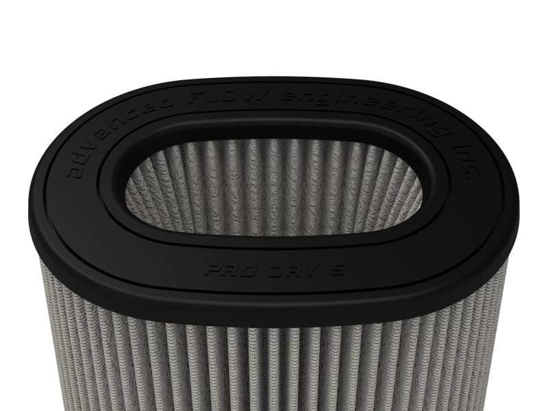 aFe MagnumFLOW Pro DRY S Air Filter (6-3/4 x 4-3/4)in F x (8-1/2 x 6-1/2)in B x (7-1/4 x 5)in T thumbnail 3