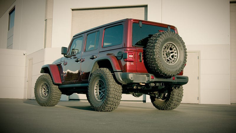 Borla 21-22 Jeep Wrangler Rubicon 392 6.4L V8 AT 4WD 4DR S-Type Cat-Back Exhaust - Coated Black thumbnail 3