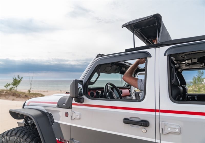 Rampage 20-22 Jeep Gladiator Trailview Fastback - Black Diamond thumbnail 3
