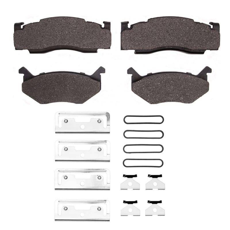 R1 1973-1989 Chrysler LeBaron Front/Rear R1 Optimum OE Pads & Hardware Kit
