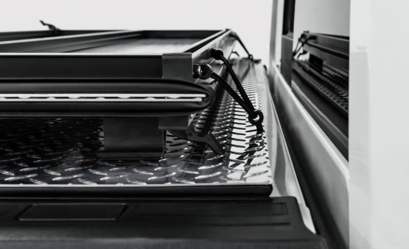 Access LOMAX Tri-Fold Cover Black Urethane Finish Split Rail 09-18 Ram 1500 - 6ft 4in Bed thumbnail 8