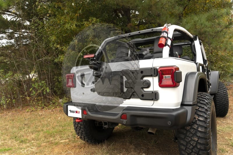 Rugged Ridge Spartacus HD Tire Carrier Wheel Mount 18-20 Jeep Wrangler JL thumbnail 3