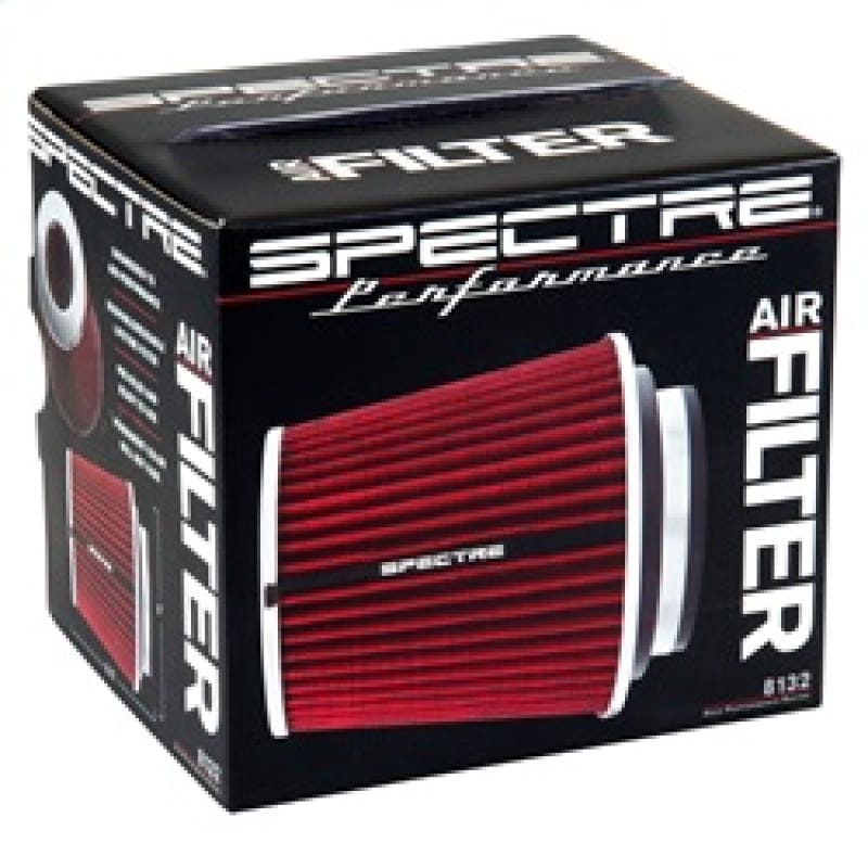 Spectre Adjustable Conical Air Filter 5-1/2in. Tall (Fits 3in. / 3-1/2in. / 4in. Tubes) - Red thumbnail 3