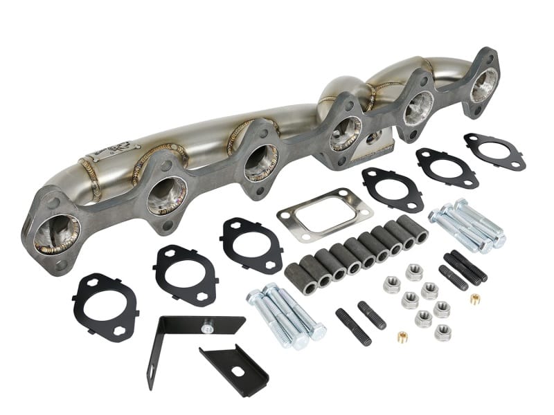 aFe Twisted Steel Header w/ Turbo Manifold 03-07 Dodge Diesel L6-5.9L thumbnail 2