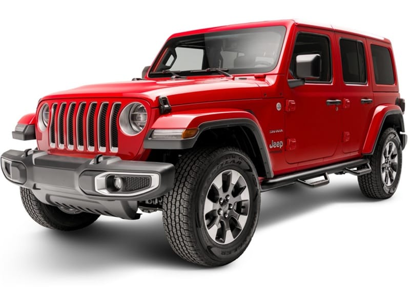 N-Fab Nerf Step 2018 Jeep Wrangler JL SUV 4 Door- Tex. Black - W2W - 3in thumbnail 2
