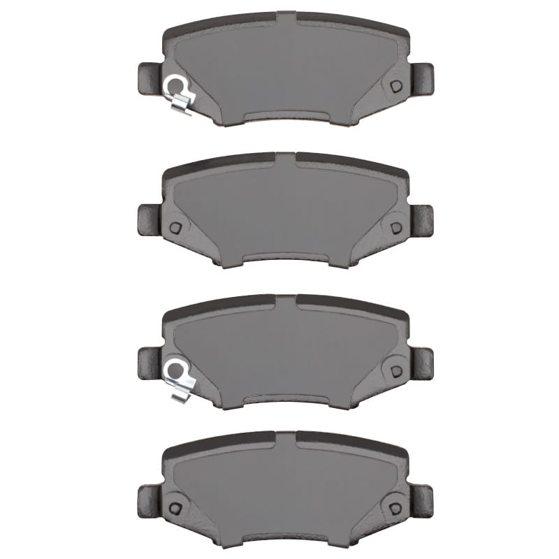 R1 07-18 Jeep Wrangler Rear Semi Met Brake Pads
