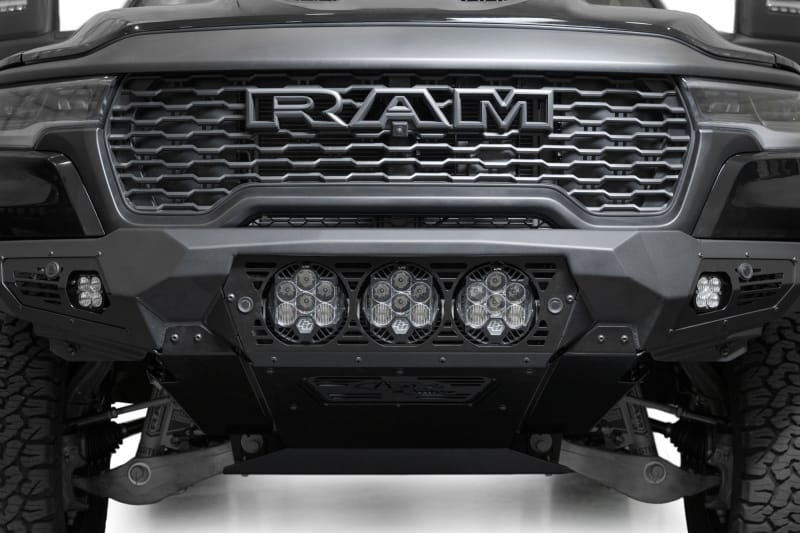 Addictive Desert Designs 2025+ Ram RHO Bomber Front Bumper - 3 Baja Designs LP6 thumbnail 2