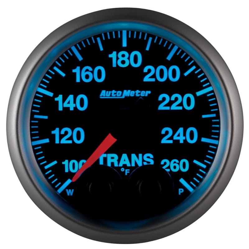 Autometer Elite 52mm 100-260 Degrees F Trans Temperature Peak and Warn Gauge w/ Electronic Control thumbnail 2