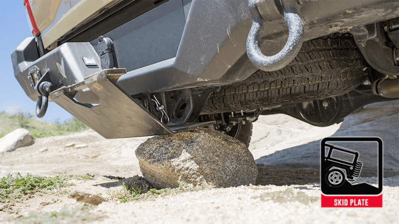Body Armor 4x4 Backbone Hitch Skid thumbnail 5