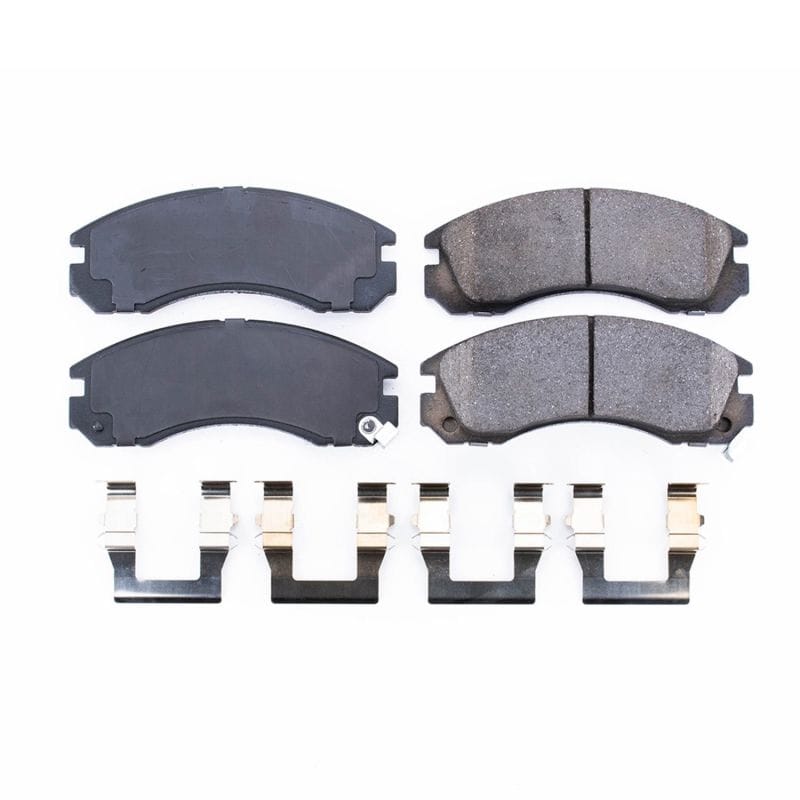 Power Stop 91-96 Dodge Stealth Front Z17 Evolution Ceramic Brake Pads w/Hardware - 17-530