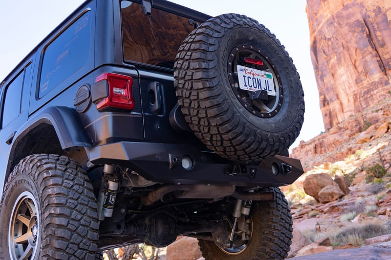 ICON 2018+ Jeep Wrangler JL License Relocation Kit thumbnail 4