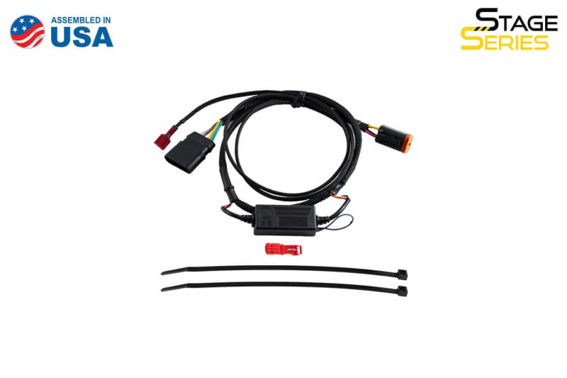 Diode Dynamics Stage Series C1R/C2R 4-pin Single-Output Trailer Wiring Harness thumbnail 3