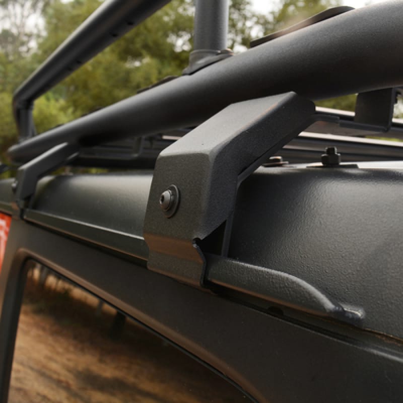 Go Rhino SRM Rack Rain Gutter Mount Kit - 4pc. (Mounts to Factory Rain Gutter/Drip Rail) thumbnail 3