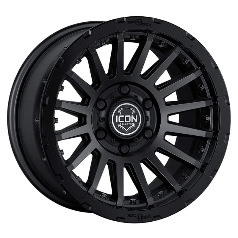ICON Alloys Recon Pro Satin Black - 18 X 9 - 8 X 6.5- 12MM 5.5in BS