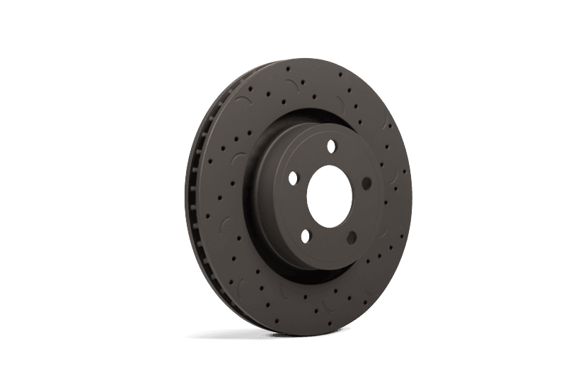 Hawk Talon 2007 Dodge Nitro Drilled and Slotted Rear Brake Rotor Set