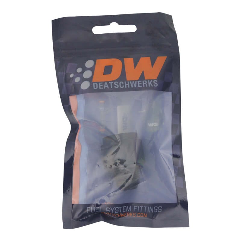 DeatschWerks 10AN Female Flare to 8AN Male Flare Reducer - Anodized Matte Black thumbnail 2