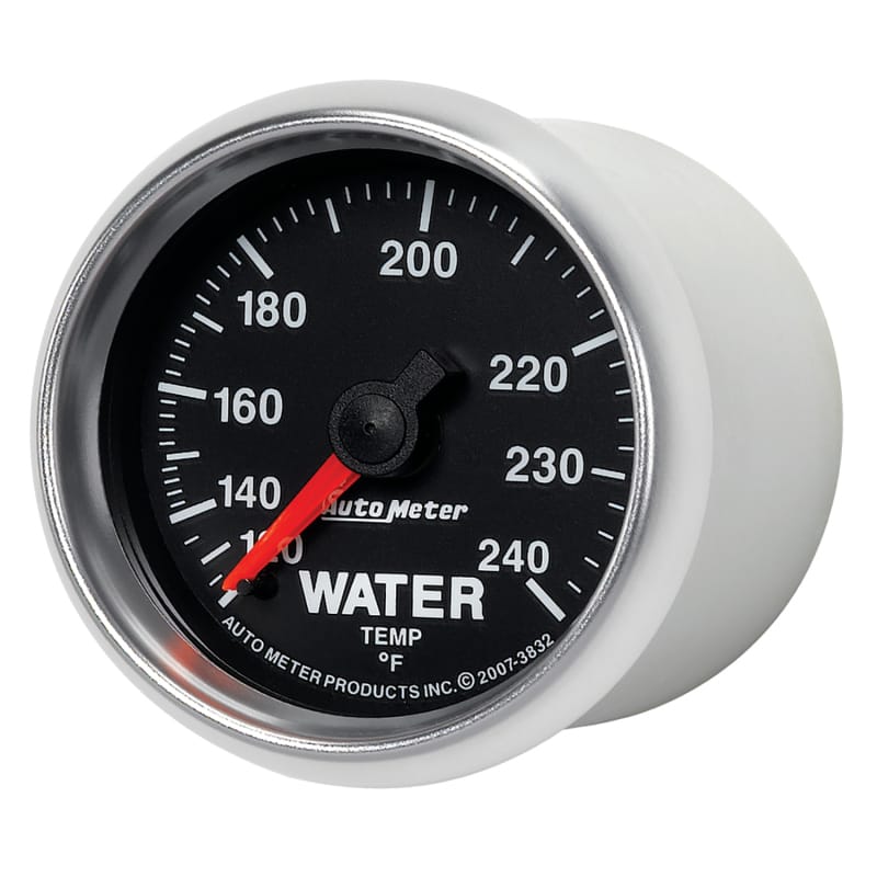 Autometer GS 52mm 120-240 Deg F Mechanical Water Temperature Gauge thumbnail 2