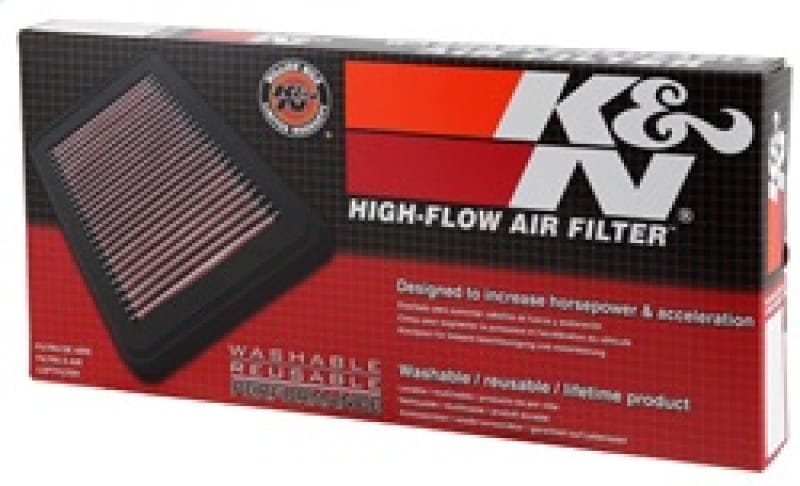 K&N 96-02 Jeep Wrangler 2.5L L4 / 96-06 4.0L L4 Drop In Air Filter thumbnail 3