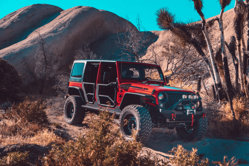 Body Armor 4x4 07-18 Jeep Wrangler JK Tube Doors Rear Pair thumbnail 3