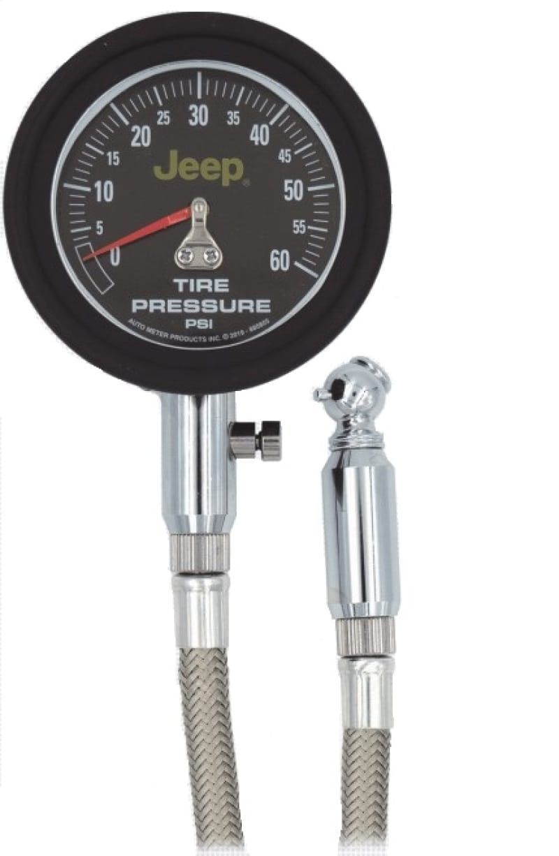 Autometer JEEP 0-60 PSI Analog Tire Pressure Gauge thumbnail 2