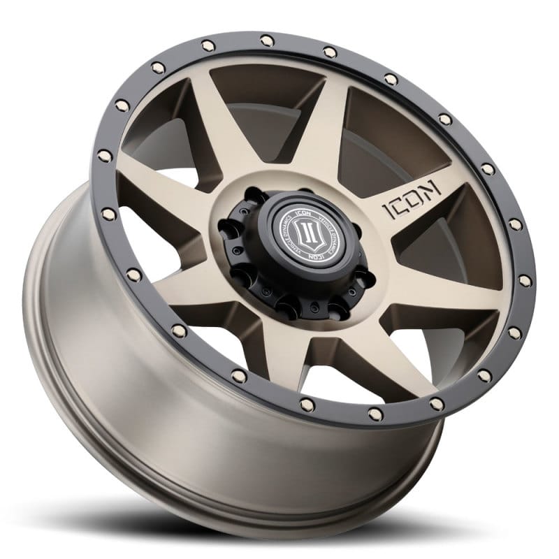 ICON Rebound 20x9 8x6.5in 12mm Offset 5.5in BS Bronze Wheel thumbnail 3