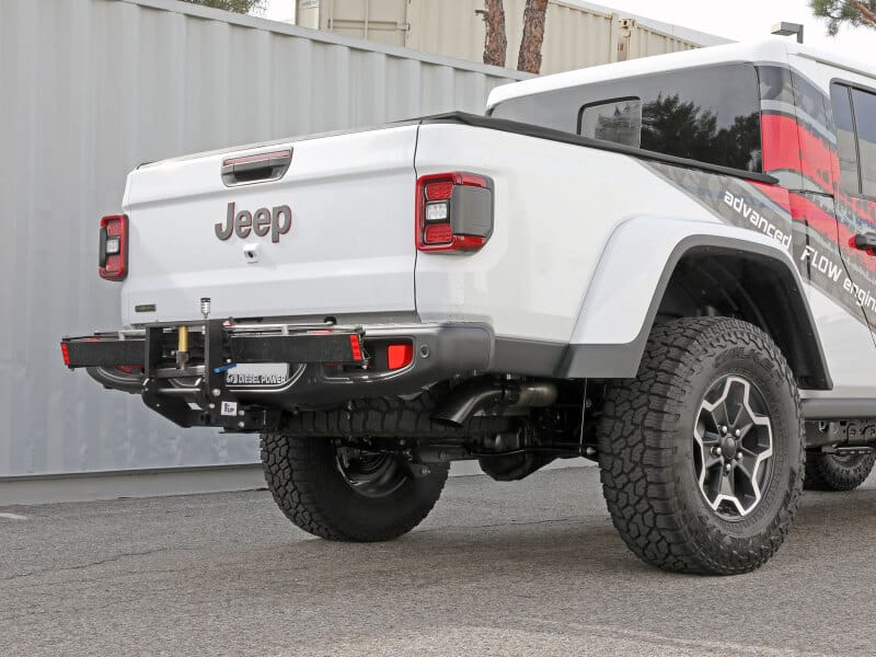 aFe 2021+ Jeep Gladiator V6-3.0L (td) Vulcan Series 3in 304SS HT DPF-Back Exhaust System - Black Tip thumbnail 5