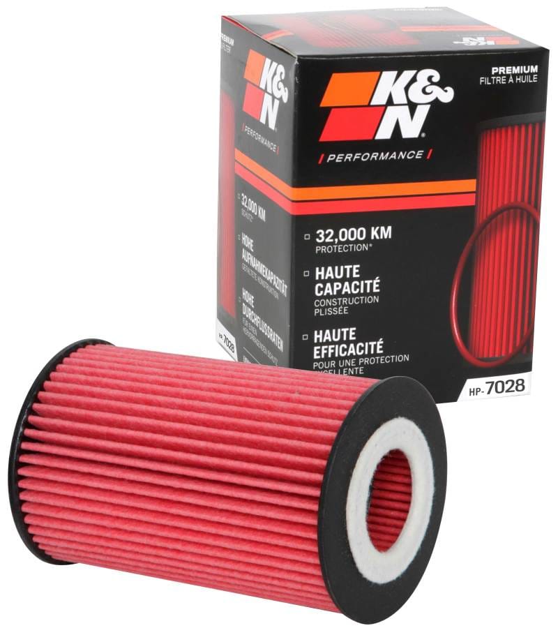 K&N Performance Oil Filter for 2010+ Mercedes Benz GLE350D 3.0L V6 DSL 2.75in OD x 3.625in H thumbnail 5