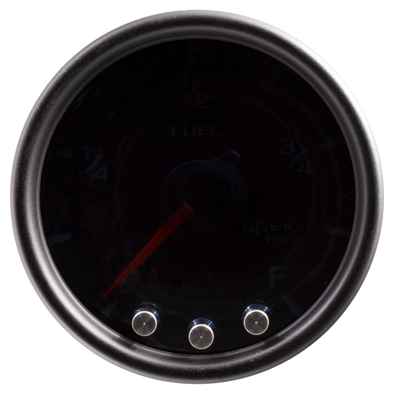 Autometer Spek-Pro Gauge Fuel Level 2 1/16in 0-270 Programmable Blk/Smoke/Blk thumbnail 2