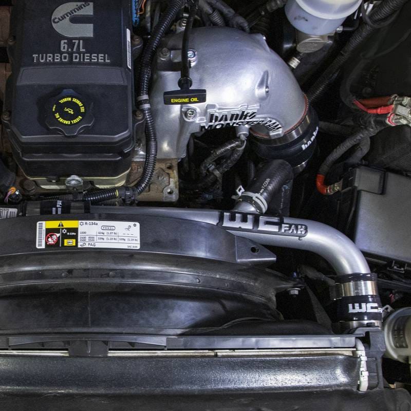 Wehrli 13-15 Dodge Cummins 6.7L w/Dual Radiator Upper Coolant Pipe - Bengal Blue thumbnail 2
