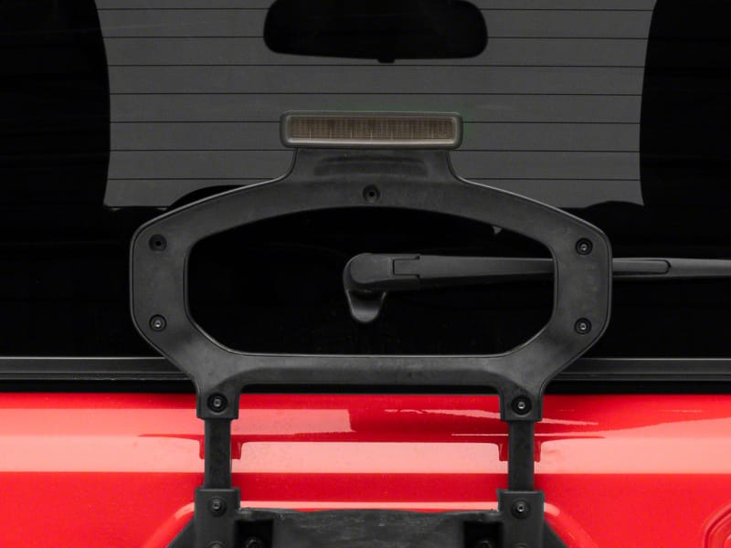 Raxiom 18-23 Jeep Wrangler JL Axial Series Hyper Flash LED Third Brake Light- Smoked