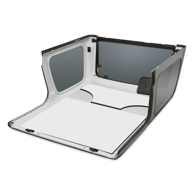 DEI 03-06 Jeep Wrangler TJ 2-Door w/Speaker Pods Boom Mat Headliner - 2 Piece - White thumbnail 2