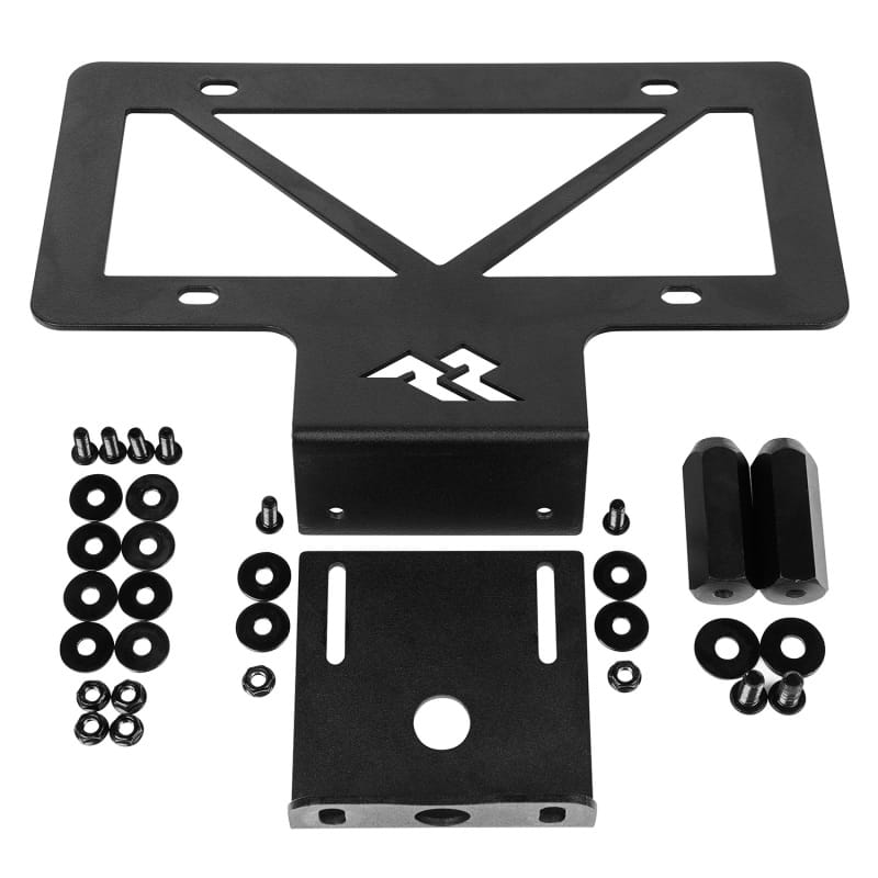 Rugged Ridge Tag Relocation Bracket Rear 18-20 Jeep Wrangler JL thumbnail 2