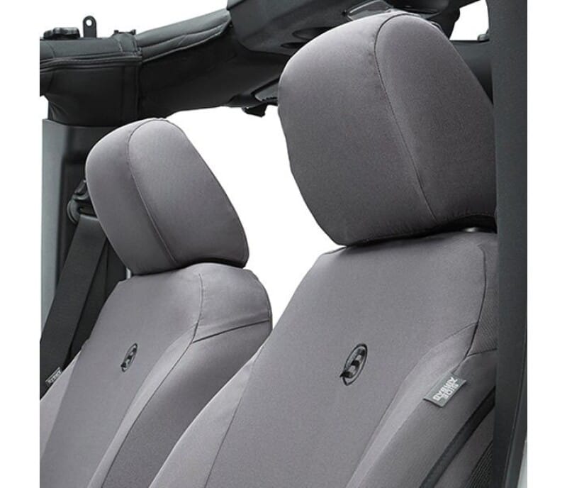 Bestop 07-12 Jeep Wrangler JK Front Seat Covers (Charcoal) thumbnail 2
