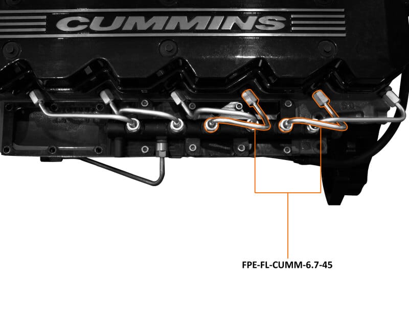 Fleece Performance 07.5-18 Dodge Ram 2500/3500 6.7L Cummins Fuel Injection Line (4 & 5) thumbnail 3